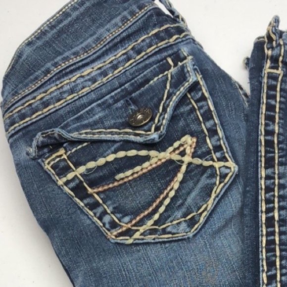 Stylish Blue Women's Jeans - Picture 9 of 12